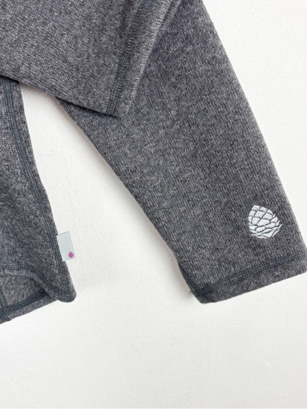NWT Stio Heather Gray Zip Up Fleece Jacket Sz M - Picture 10 of 12